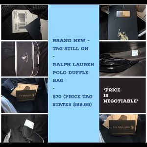 Ralph Lauren Polo Duffle Bag